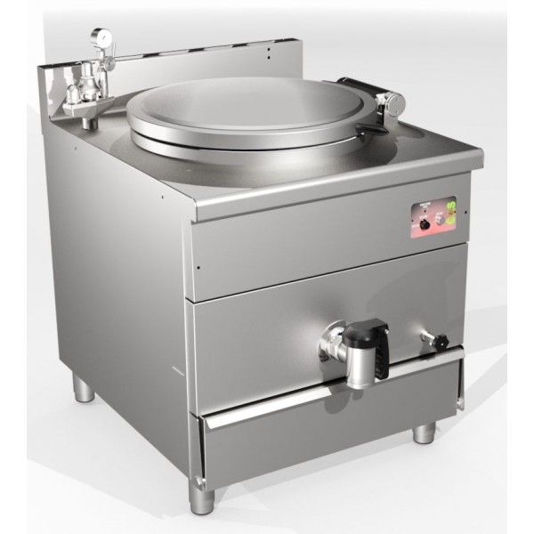 GAS BOILING PAN - INDIRECT HEATING