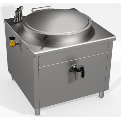 VAPOR BOILING PAN - INDIRECT HEATING